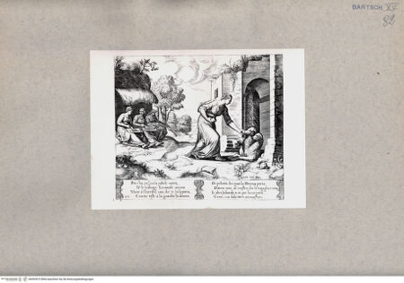 Vorderseite von  [http://creativecommons.org/publicdomain/mark/1.0/] Psyche betritt die Unterwelt - , bh092875. Foto.