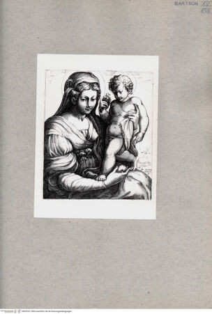Vorderseite von  [http://creativecommons.org/publicdomain/mark/1.0/] Madonna - , bh092927. Foto.