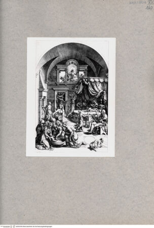 Vorderseite von  [http://creativecommons.org/publicdomain/mark/1.0/] Geburt Johannes des Täufers - , bh092936. Foto.