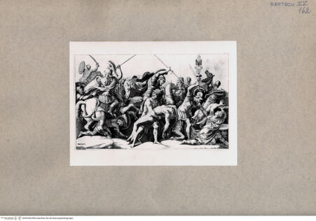 Vorderseite von  [http://creativecommons.org/publicdomain/mark/1.0/] Tod des Patroklos - , bh092940. Foto.