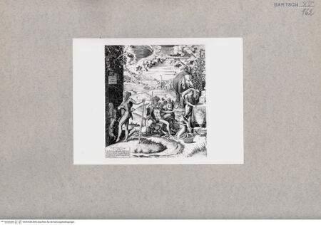 Vorderseite von  [http://creativecommons.org/publicdomain/mark/1.0/] Mythologische Darstellung - , bh092946. Foto.