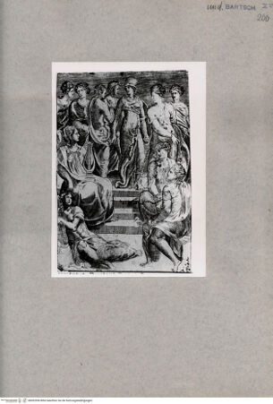 Vorderseite von  [http://creativecommons.org/publicdomain/mark/1.0/] Allegorie - , bh092956. Foto.