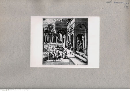 Vorderseite von  [http://creativecommons.org/publicdomain/mark/1.0/] Anbetung der Hirten - , bh092971. Foto.