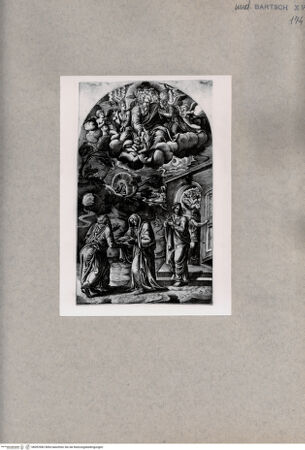 Vorderseite von  [http://creativecommons.org/publicdomain/mark/1.0/] Goldene Pforte mit Joachim u. Anna - , bh092982. Foto.