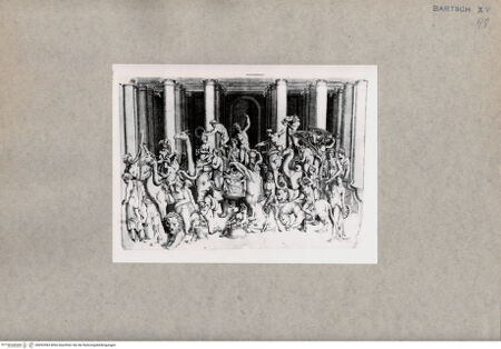 Vorderseite von  [http://creativecommons.org/publicdomain/mark/1.0/] Bacchus und Ariadne - , bh092983. Foto.