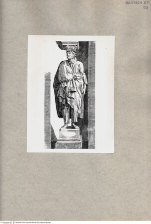 Vorderseite von  [http://creativecommons.org/publicdomain/mark/1.0/] Karyatide (Telamon) - , bh092987. Foto.