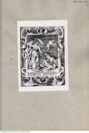 Vorderseite von  [http://creativecommons.org/publicdomain/mark/1.0/] Geschichte der Juno: Der Geier frisst die Leber des Tityus - , bh092989. Foto.