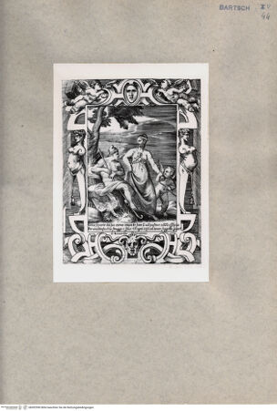 Vorderseite von  [http://creativecommons.org/publicdomain/mark/1.0/] Geschichte der Juno: Juno als Kephalos - , bh092990. Foto.