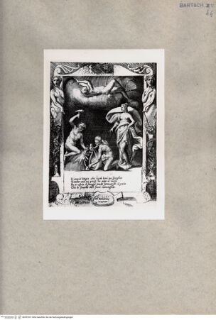 Vorderseite von  [http://creativecommons.org/publicdomain/mark/1.0/] Geschichte der Juno: Der Streit aus dem Körper Claos(?) - , bh092991. Foto.