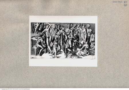 Vorderseite von  [http://creativecommons.org/publicdomain/mark/1.0/] (Geschichte des Marsyas) Folter des Marsyas - , bh093019. Foto.