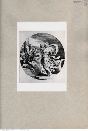 Vorderseite von  [http://creativecommons.org/publicdomain/mark/1.0/] Circe verwandelt die Begleiter Odysseus - , bh093023. Foto.