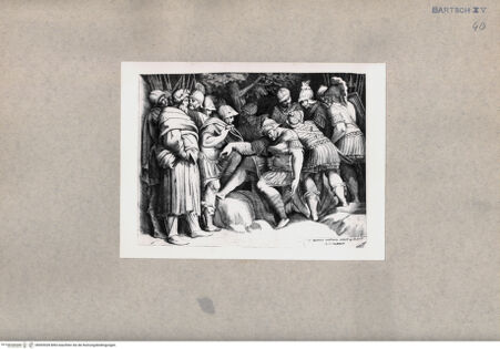 Vorderseite von  [http://creativecommons.org/publicdomain/mark/1.0/] Verletzter Scipio - , bh093028. Foto.