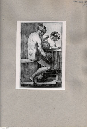 Vorderseite von  [http://creativecommons.org/publicdomain/mark/1.0/] Allegorie der Astrologie - , bh093045. Foto.