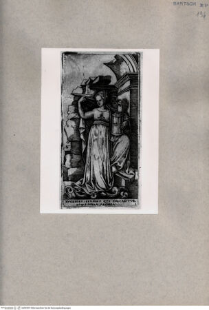 Vorderseite von  [http://creativecommons.org/publicdomain/mark/1.0/] Persische Sibylle - , bh093051. Foto.