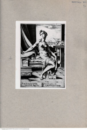 Vorderseite von  [http://creativecommons.org/publicdomain/mark/1.0/] Lucretia - , bh093076. Foto.