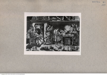 Vorderseite von  [http://creativecommons.org/publicdomain/mark/1.0/] Akademie des Baccio Bandinelli - , bh093079. Foto.