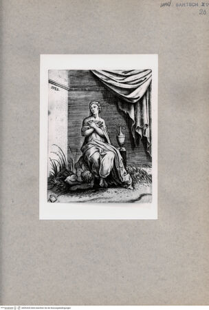 Vorderseite von  [http://creativecommons.org/publicdomain/mark/1.0/] Allegorie der Spes - , bh093420. Foto.