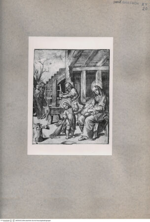 Vorderseite von  [http://creativecommons.org/publicdomain/mark/1.0/] Heilige Familie - , bh093422. Foto.