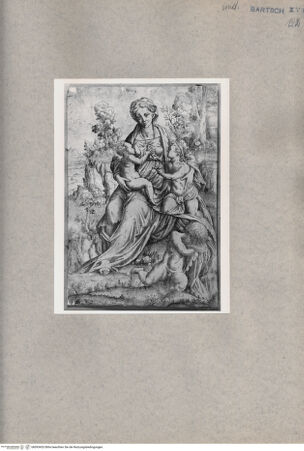 Vorderseite von  [http://creativecommons.org/publicdomain/mark/1.0/] Maria lactans - , bh093453. Foto.