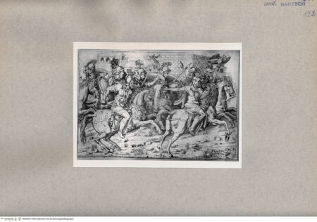 Vorderseite von  [http://creativecommons.org/publicdomain/mark/1.0/] Berittene Soldaten - , bh093457. Foto.