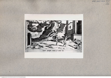 Vorderseite von  [http://creativecommons.org/publicdomain/mark/1.0/] Detulit Ascalaphus Hecaten, sit noctua ditis - , bh093498. Foto.