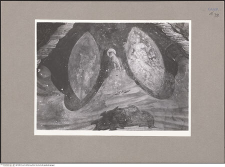 Vorderseite von Sopr. BAS NA [https://www.deutsche-digitale-bibliothek.de/content/lizenzen/rv-ez/] Szenen aus der GenesisTeilung von Licht und Dunkelheit; Erschaffung des Firmaments und Teilung der Wasser unterhalb und oberhalb des Firmaments - Gesamtansicht, bh093613_recto. Foto.