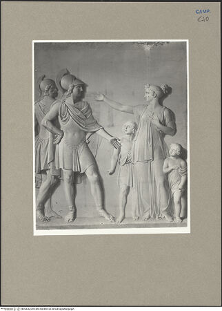 Vorderseite von Sopr. BAS NA [https://www.deutsche-digitale-bibliothek.de/content/lizenzen/rv-ez/] Alexander und Timoclea - Gesamtansicht, bh093646_recto. Foto.