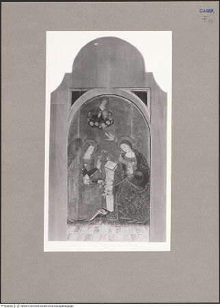 Vorderseite von Sopr. BAS NA [https://www.deutsche-digitale-bibliothek.de/content/lizenzen/rv-ez/] Verkündigung - Gesamtansicht, bh093678_recto. Foto.