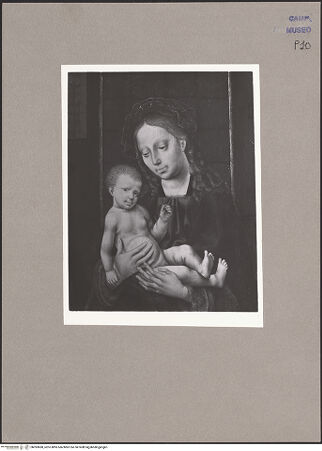 Vorderseite von Sopr. BAS NA [https://www.deutsche-digitale-bibliothek.de/content/lizenzen/rv-ez/] Madonna - Gesamtansicht, bh093680_recto. Foto.