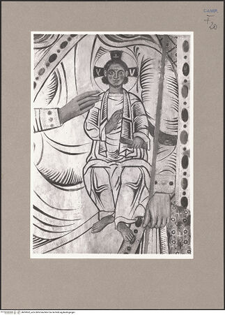 Vorderseite von Sopr. BAS NA [https://www.deutsche-digitale-bibliothek.de/content/lizenzen/rv-ez/] Madonna - Detail, Christus, bh093692_recto. Foto.