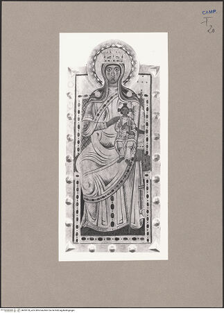 Vorderseite von Sopr. BAS NA [https://www.deutsche-digitale-bibliothek.de/content/lizenzen/rv-ez/] Madonna - Gesamtansicht, bh093728_recto. Foto.