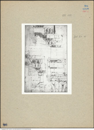 Vorderseite von Bibliotheca Hertziana [https://www.deutsche-digitale-bibliothek.de/content/lizenzen/rv-fz/] San Liberatore a Maiella - Ausschnitt: Apsis, bh094414_recto. Foto.