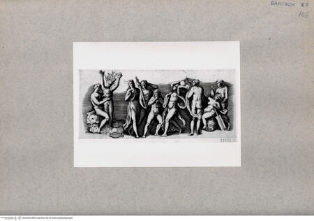 Vorderseite von  [http://creativecommons.org/publicdomain/mark/1.0/] Bacchanal - , bh094538. Foto.