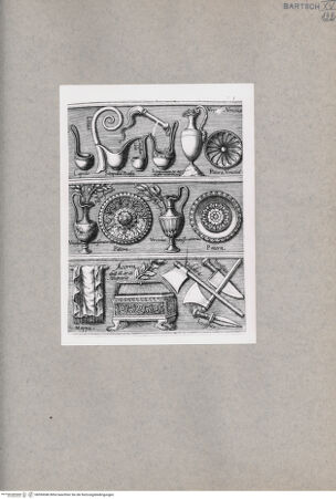 Vorderseite von  [http://creativecommons.org/publicdomain/mark/1.0/] Studien für die Medaglie für Cäsar - , bh094546. Foto.