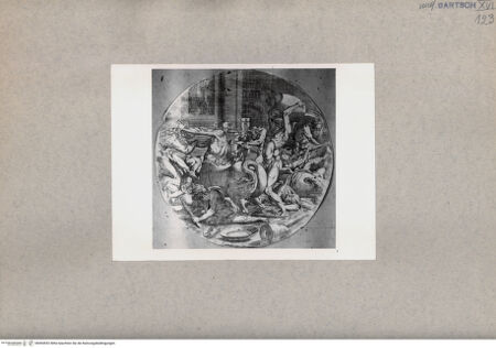 Vorderseite von  [http://creativecommons.org/publicdomain/mark/1.0/] Kampf zwischen Lapithen und einem Kentaur - , bh094552. Foto.