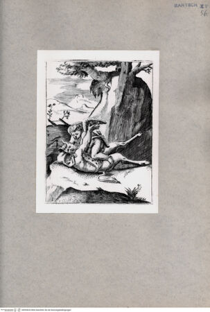 Vorderseite von  [http://creativecommons.org/publicdomain/mark/1.0/] Pan und Amor - , bh094620. Foto.