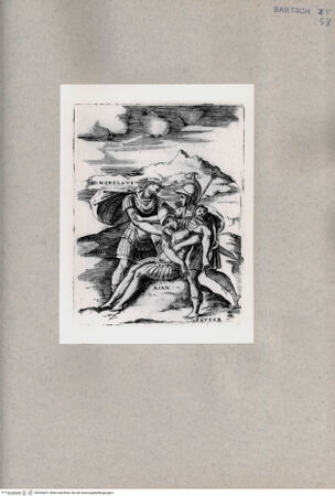 Vorderseite von  [http://creativecommons.org/publicdomain/mark/1.0/] Menelaus, Ajax und Teucer - , bh094651. Foto.