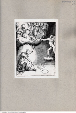 Vorderseite von  [http://creativecommons.org/publicdomain/mark/1.0/] Allegorie - , bh094669. Foto.