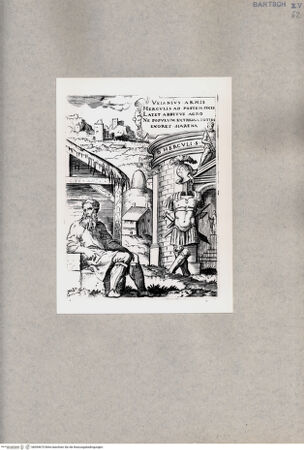 Vorderseite von  [http://creativecommons.org/publicdomain/mark/1.0/] Herkules ... - , bh094675. Foto.