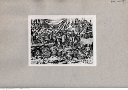 Vorderseite von  [http://creativecommons.org/publicdomain/mark/1.0/] Bacchanal - , bh094692. Foto.