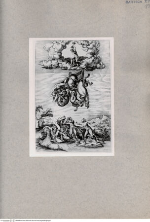 Vorderseite von  [http://creativecommons.org/publicdomain/mark/1.0/] Sturz Phaethons - , bh094694. Foto.