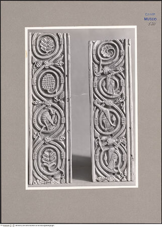 Vorderseite von ICCD [https://www.deutsche-digitale-bibliothek.de/content/lizenzen/rv-ez/] Szenen aus dem Neuen und Alten TestamentZierplatte - Ziertafeln, bh095053_recto. Foto.