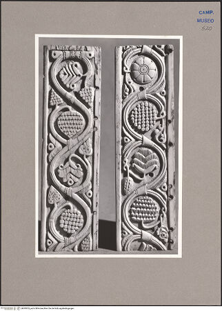 Vorderseite von ICCD [https://www.deutsche-digitale-bibliothek.de/content/lizenzen/rv-ez/] Szenen aus dem Neuen und Alten TestamentZierplatte - Ziertafeln, bh095055_recto. Foto.