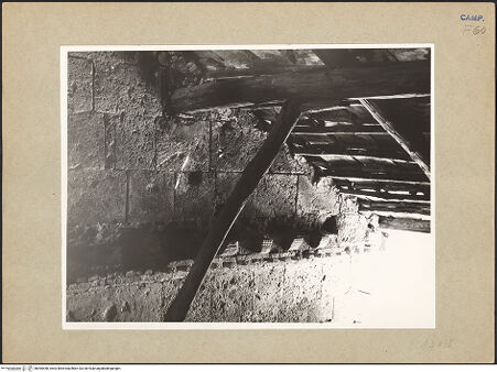 Vorderseite von Bibliotheca Hertziana [https://www.deutsche-digitale-bibliothek.de/content/lizenzen/rv-fz/] Chiesa dei Cappuccini (ex Chiesa dei Gesuiti) - Detail, bh095450_recto. Foto: Hutzel, Max.