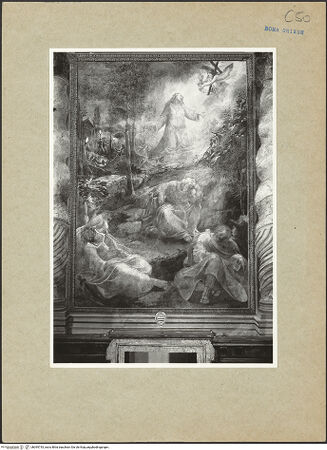 Vorderseite von ICCD [https://www.deutsche-digitale-bibliothek.de/content/lizenzen/rv-ez/] Freskenzyklus zur Passion ChristiChristus am Ölberg - gesamt, bh095743_recto. Foto.