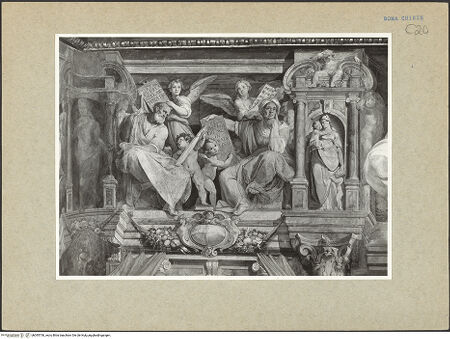 Vorderseite von ICCD [https://www.deutsche-digitale-bibliothek.de/content/lizenzen/rv-ez/] Freskenzyklus zur Passion ChristiProphet und Sibylle - , bh095760_recto. Foto.