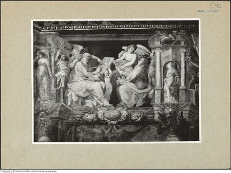 Vorderseite von ICCD [https://www.deutsche-digitale-bibliothek.de/content/lizenzen/rv-ez/] Freskenzyklus zur Passion ChristiZacharias und die eritreische Sibylle - , bh095770_recto. Foto.