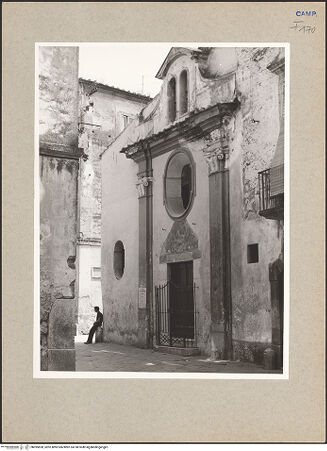 Vorderseite von Hutzel, Max [https://www.deutsche-digitale-bibliothek.de/content/lizenzen/rv-ez/] San Salvatore Piccolo - Fassade, bh095828_recto. Foto: Hutzel, Max.