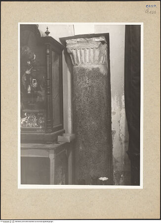 Vorderseite von Hutzel, Max [https://www.deutsche-digitale-bibliothek.de/content/lizenzen/rv-ez/] Säule, bh095853_recto. Foto: Hutzel, Max.