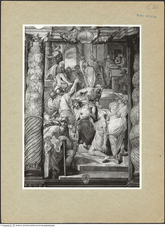 Vorderseite von ICCD [https://www.deutsche-digitale-bibliothek.de/content/lizenzen/rv-ez/] Freskenzyklus zur Passion ChristiDornenkrönung Christi - , bh096015_recto. Foto.